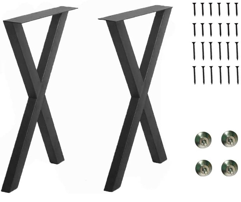 Pieds de table en métal créatifs et simples, pieds de table, support de table, pied de table tendance, support de bureau, quincaillerie de pied de meuble