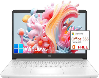 HP 14" Slim Student Laptop 8GB RAM 192GB
