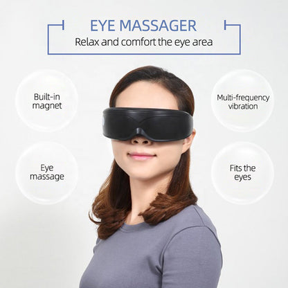 Masseur oculaire tactile sans fil rechargeable