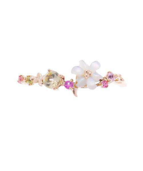 Japanese Luxury 925 Silver Rose Gold Shell Ring – Elegant Women's Fashion Ring