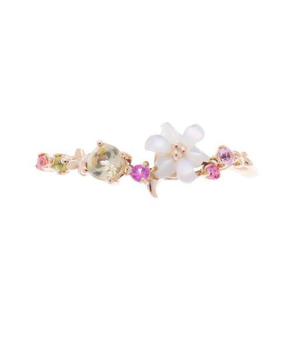 Japanese Luxury 925 Silver Rose Gold Shell Ring – Elegant Women's Fashion Ring