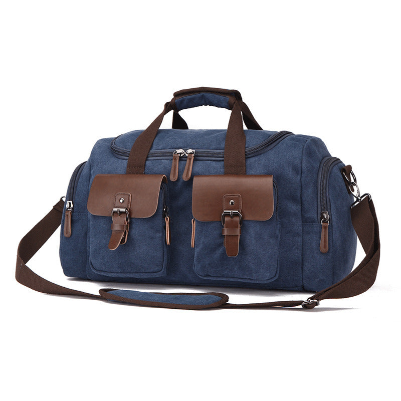 European American Style Travel Bag Canvas Portable