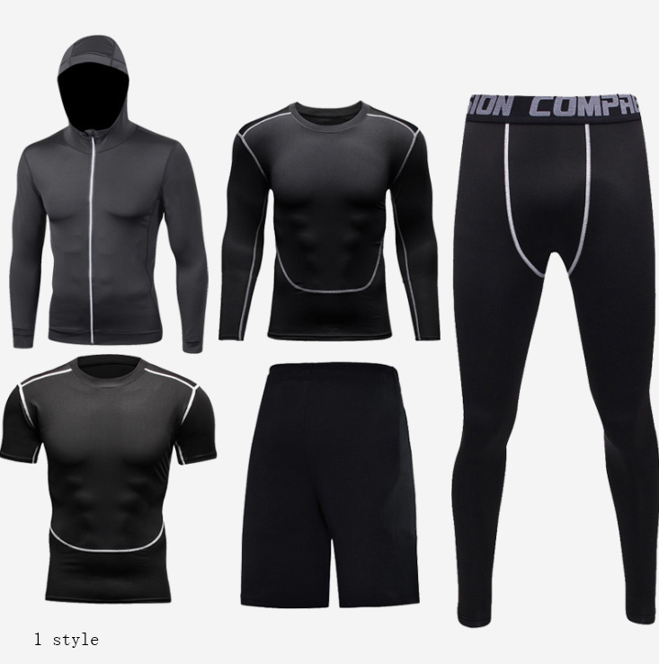 Men's Fitness Outfit Set – Performance Gym & Running Suit for Training & Workouts