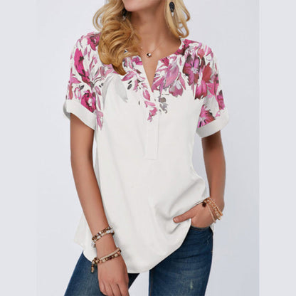 Top Plus Size Women's Short-sleeved T-shirt