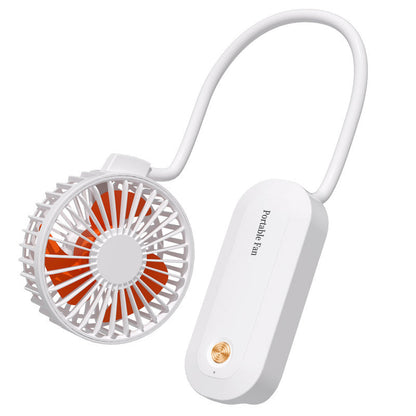 Folding Neck Fan Table Top Retractable Silent Brushless Motor