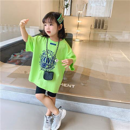 Ensembles de Sport pour Filles, Ensembles de Loisirs pour Enfants de Style Occidental