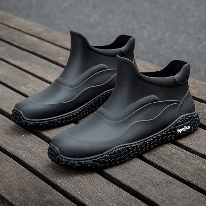 Slip On Rubber Shoes – Warm