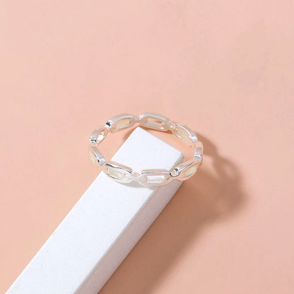 Glow-in-the-dark brass ring