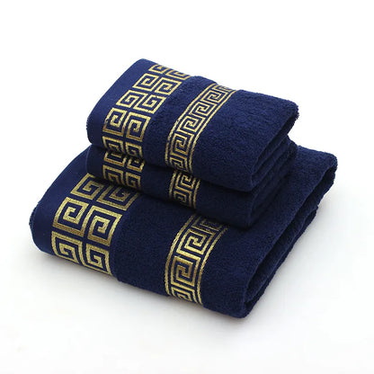 Three-Piece Towel Gift Set – 100% Cotton Bath & Hand Towels | Soft, Absorbent & Perfect for Gifting