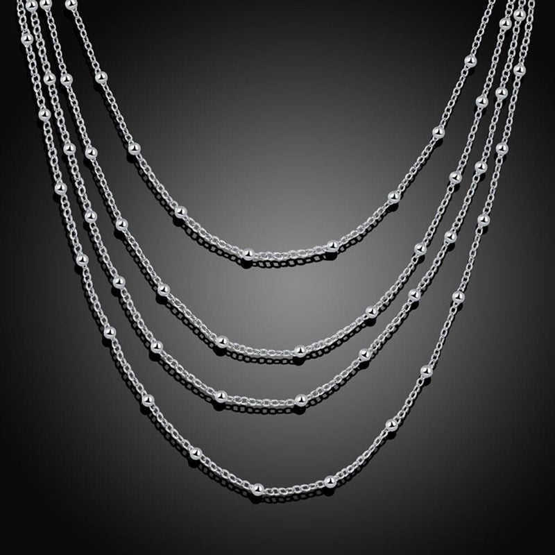 Bead Necklace Jewelry Electroplating