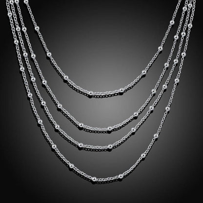 Bead Necklace Jewelry Electroplating