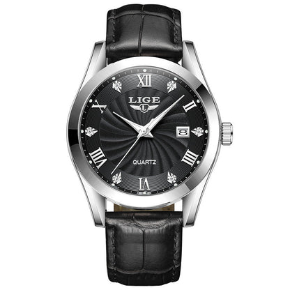Middle-aged And Elderly Men's Watch Fashionable Simple Waterproof