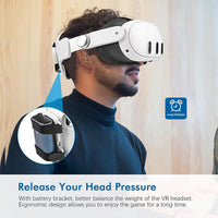 Accessoires VR de casque de réduction de poids de puissance Elite Head Wear