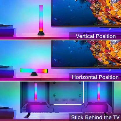 Luz ambiental de música RGB W Bluetooth Tuya