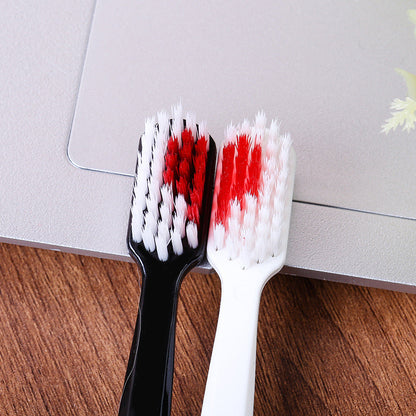Black And White Couple Toothbrush Combination Two Gift Box Set