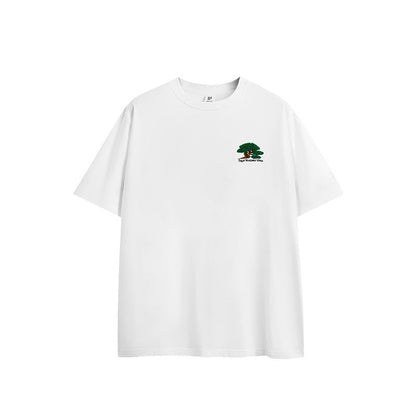 Men's Broccoli Embroidered T-Shirt | Streetwear Casual Tee