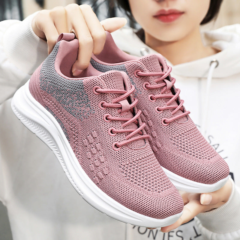 Lace-up Sneakers Women Light Shoes