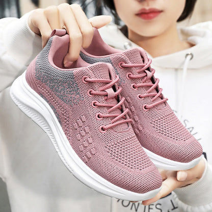 Lace-up Sneakers Women Light Shoes