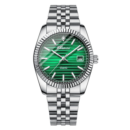 Business Calendar Luminous Waterproof Quartz Watch