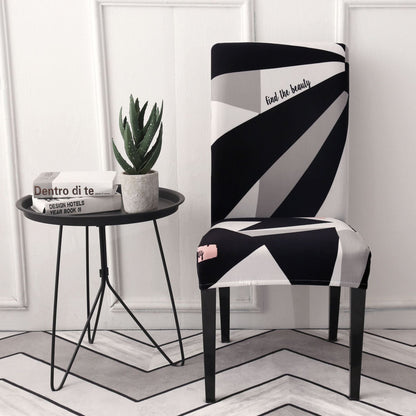 Stretch Chair Cover Dining Room Set One-piece Chair Cushion