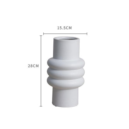 Donut Ceramic Vase Decoration
