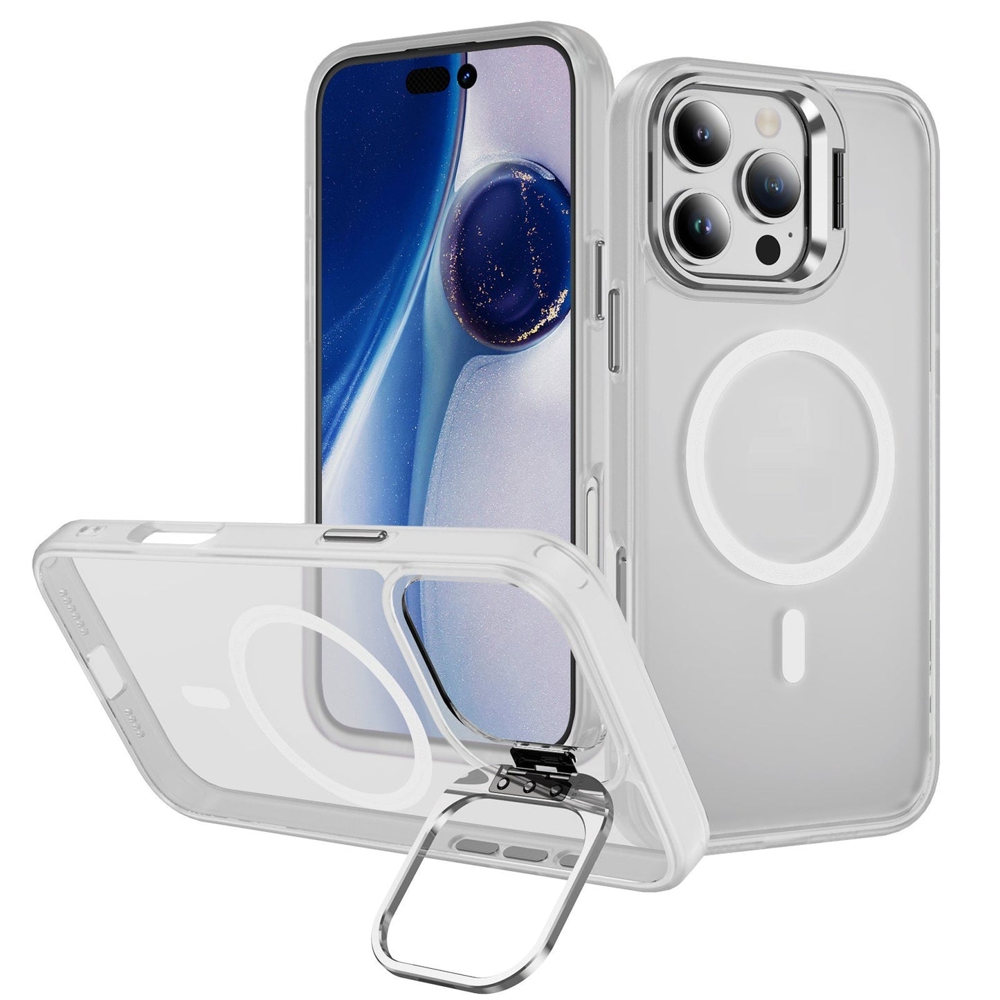 Magnetic Phone Case with Lens Bracket