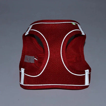 Adjustable Reflective Puppy Harness and Leash Set – Soft Breathable Vest for Small Dogs and Cats