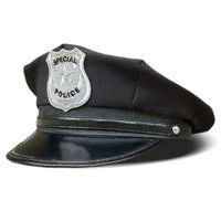Adult Police Hat | Octagon Flat Cap for Cosplay and Themed Events