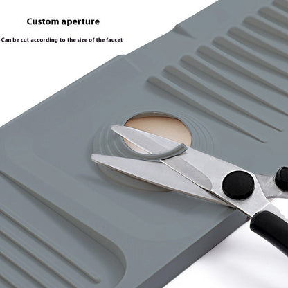 Oversized Silicone Faucet Splash & Drain Pad