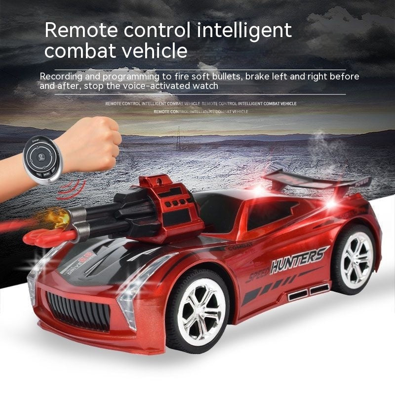 Coche de juguete recargable con control de voz y programación inteligente