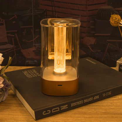 Nouvelle Lampe d'Ambiance LED Tactile Rechargeable USB Protection des Yeux Lampe de Chevet pour Chambre Bar Restaurant Décoration Jardin Veilleuse Décoration Intérieure