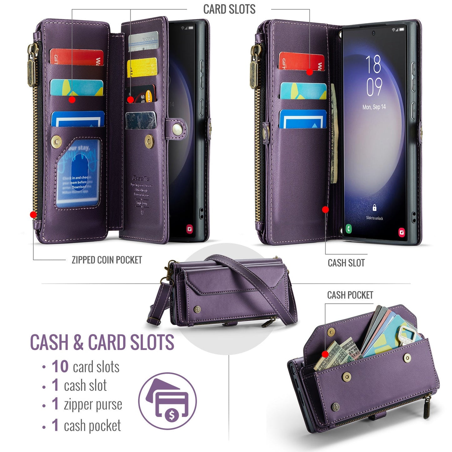 Mobile Phone Leather Case