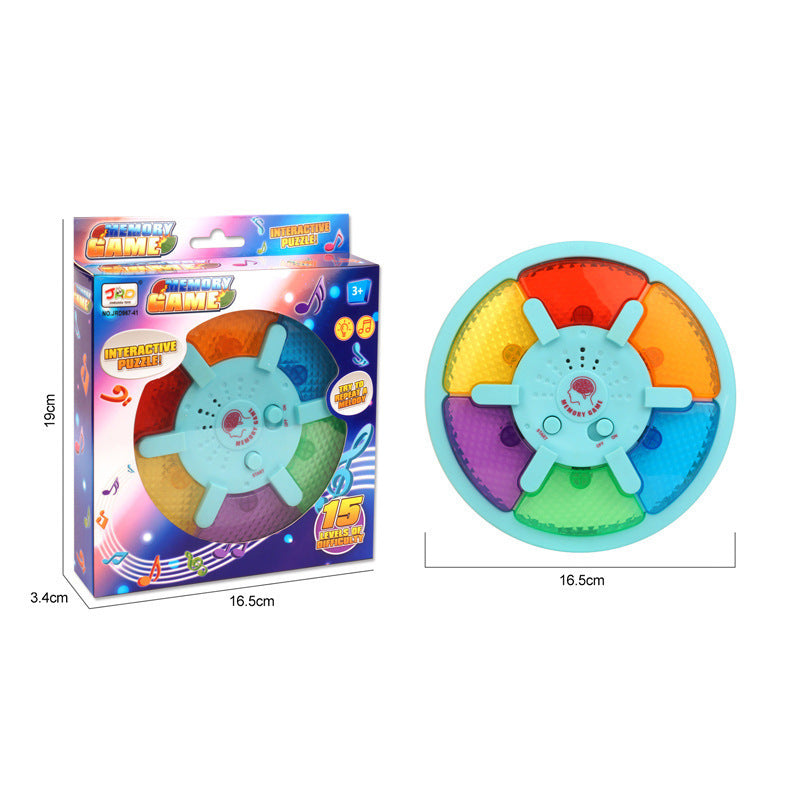 Plateau de jeu interactif pour machine de jeu de mémoire avec lumières LED et effets sonores
