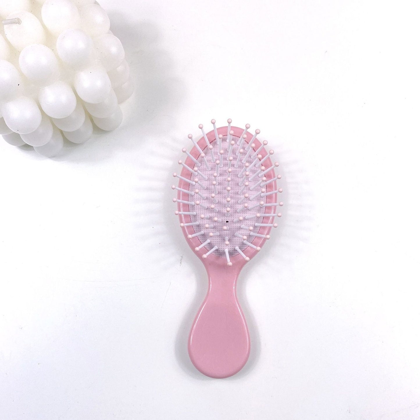 Mini-brosse à coussin d'air - Bleu clair lisse - 14 * 6 - Un paquet