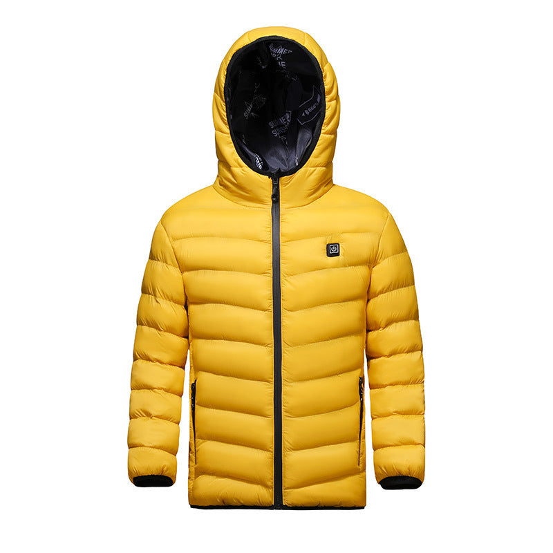 Veste d'hiver thermique électrique intelligente pour filles