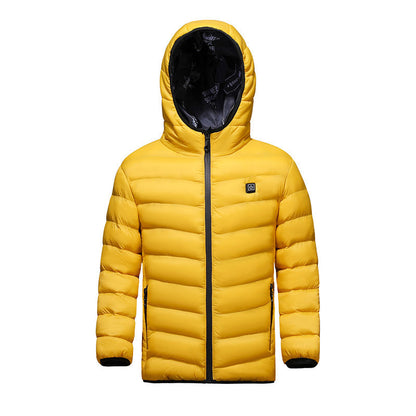 Veste d'hiver thermique électrique intelligente pour filles