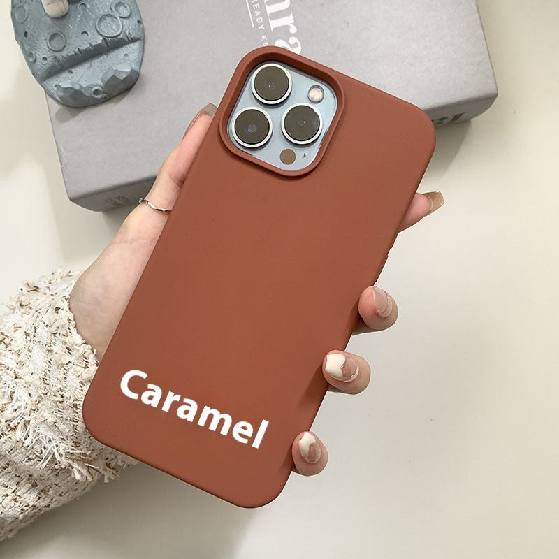 Liquid Silicone Full-Coverage iPhone 16 Case – Camera Protection, Anti-Fingerprint | 18 Colors