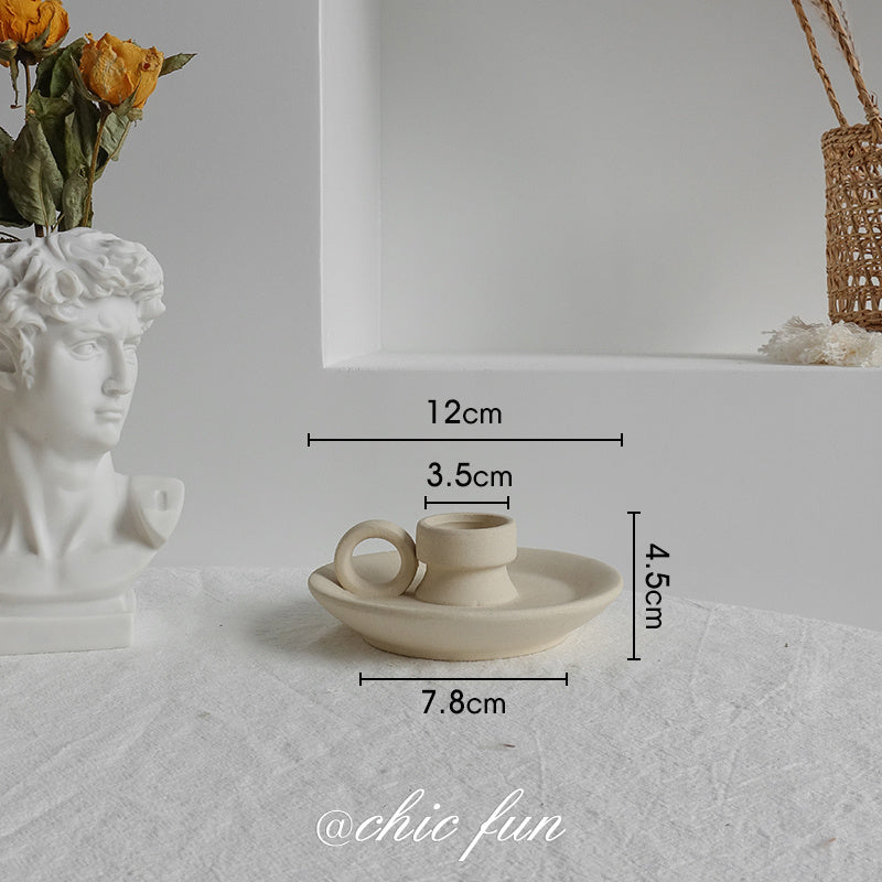 Vase en céramique simple pour fleurs séchées, décoration d'intérieur, ornement de salon, vases d'art.
