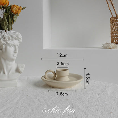 Vase en céramique simple pour fleurs séchées, décoration d'intérieur, ornement de salon, vases d'art.