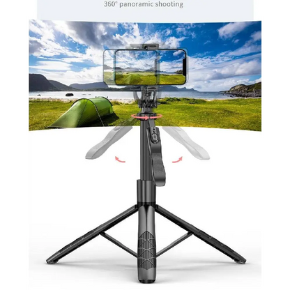 AI Face Tracking Gimbal Phone Holder – 360° Auto-Follow