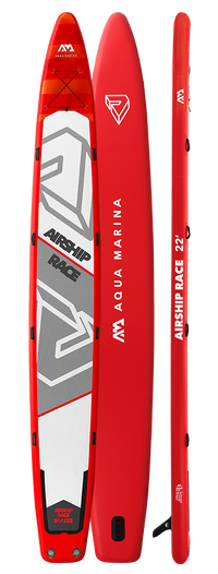 Aqua Marina AIRSHIP RACE 22'0" Inflatable Paddle Board Multi-person SUP