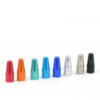 Aluminum Alloy Bike Valve Caps – 8 Piece Pack