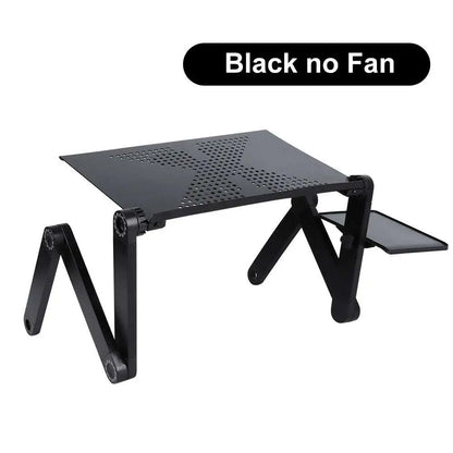 Bureau pliant en alliage d'aluminium, rétractable et réglable