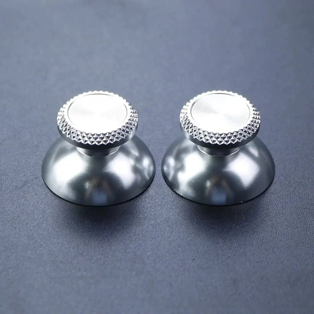 Aluminum Metal Joystick Thumbstick Caps | Premium Replacement Grip Covers for PS5 Controllers