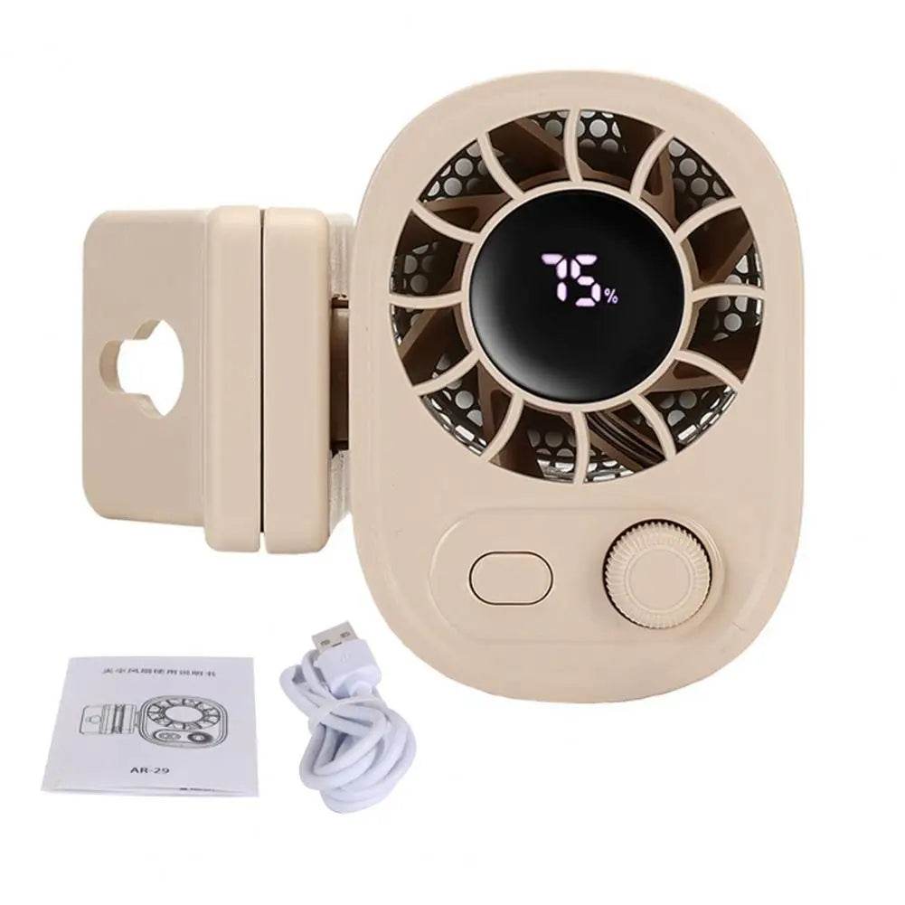 Rafraîchissez-vous partout : ventilateur rafraîchissant rechargeable par USB