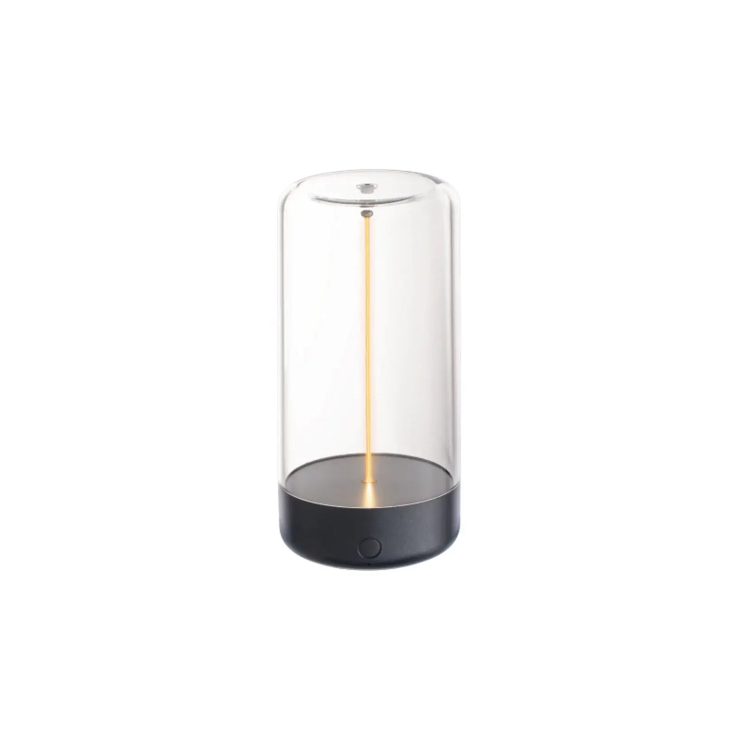 Lámpara de mesa LED inalámbrica minimalista AUGE Light, blanca, gris