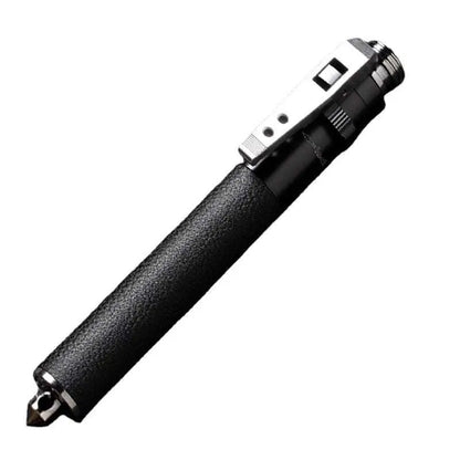 Automatic Spring Silver Self-Defense Baton