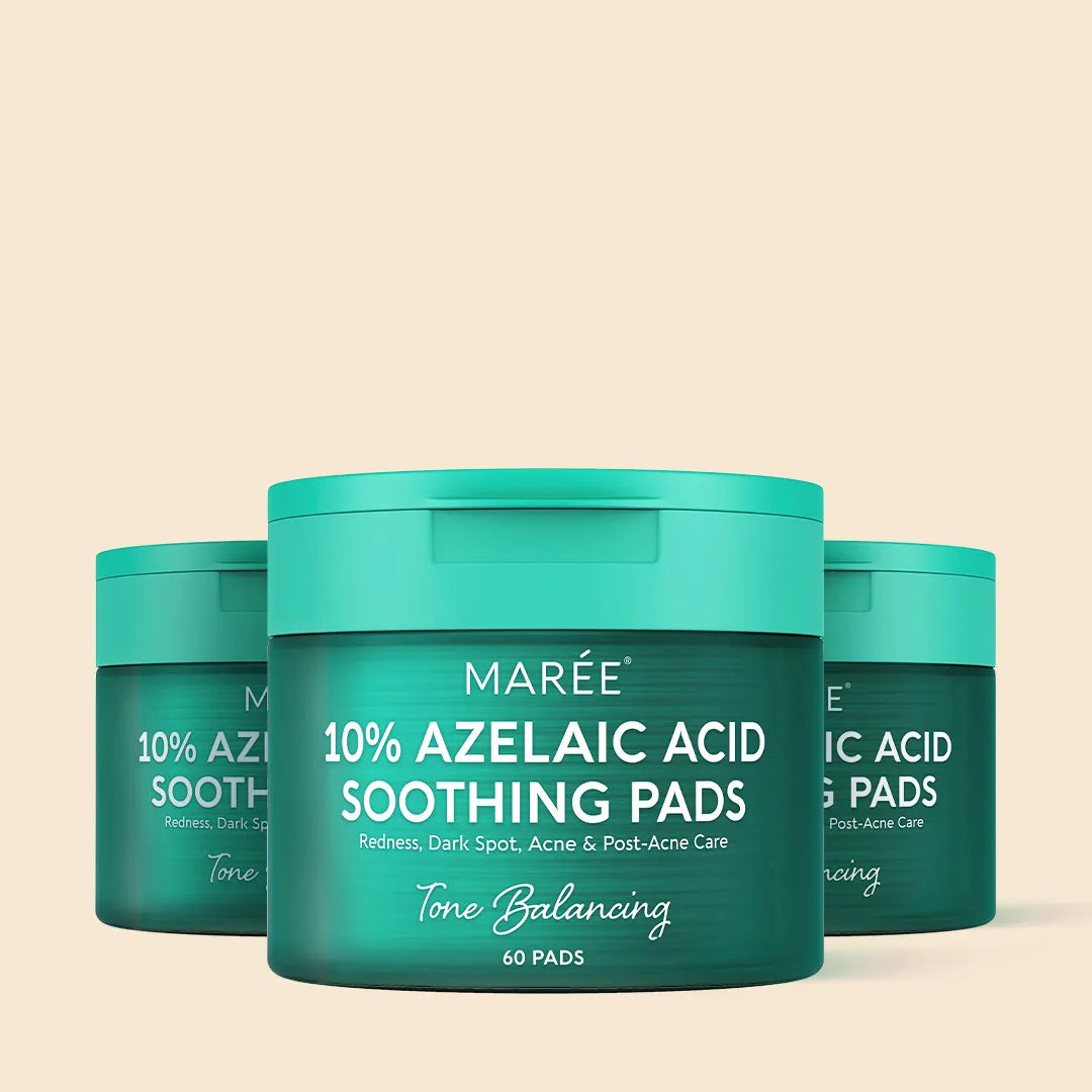 Azelaic Acid Glow Pads – Soothe Redness, Reduce Blemishes & Even Skin Tone
