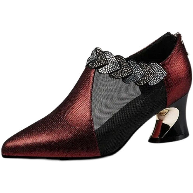 New Style Mesh Single Shoes