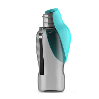 Botella de agua de 800ml para perros, portátil, de alta capacidad, a prueba de fugas, cuenco plegable para beber, para Golden Retriever, suministros para paseos al aire libre, productos para mascotas